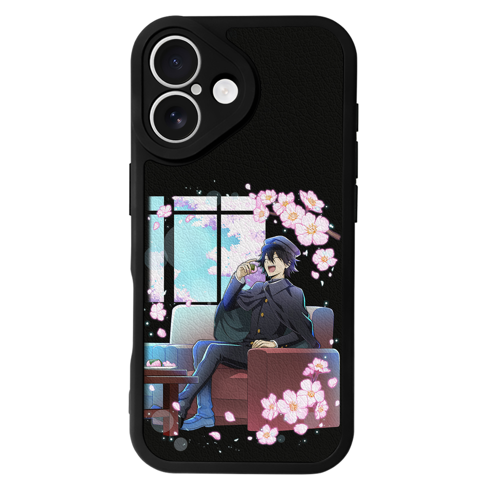 （画像用） 文豪ストレイドッグス Bungo Stray Dogs 【iPhone 16シリーズ対応】シリコンスマホケース（レザー調） 材質：シリコン